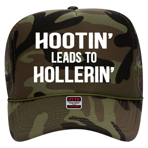 HOOTIN' LEADS TO HOLLERIN'